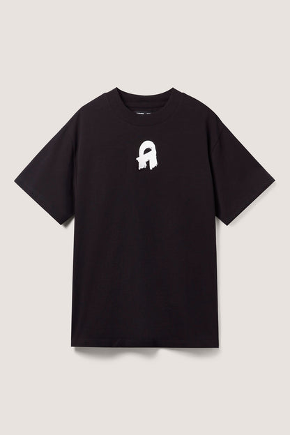 Women's- The Lil Flo Tee- Pitch Black